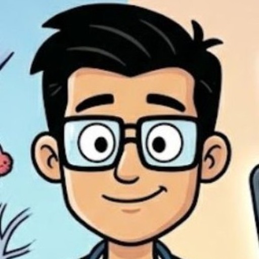 Cartoon portrait of Dr. Marco Ha